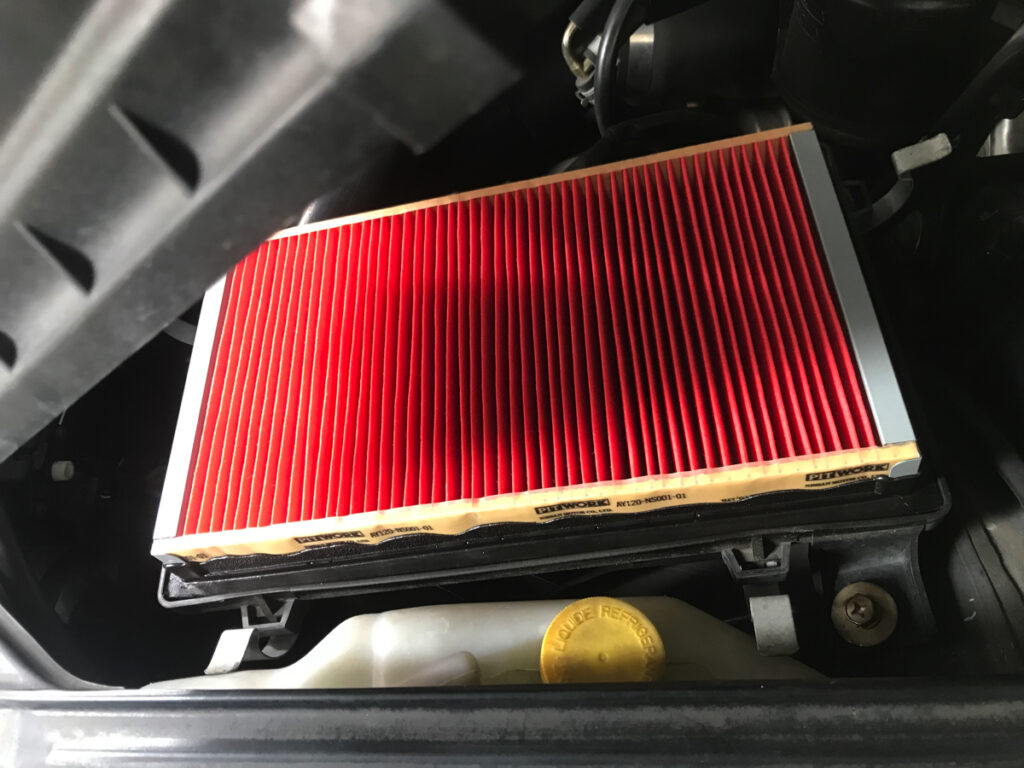 ER34エアクリーナーフィルター交換