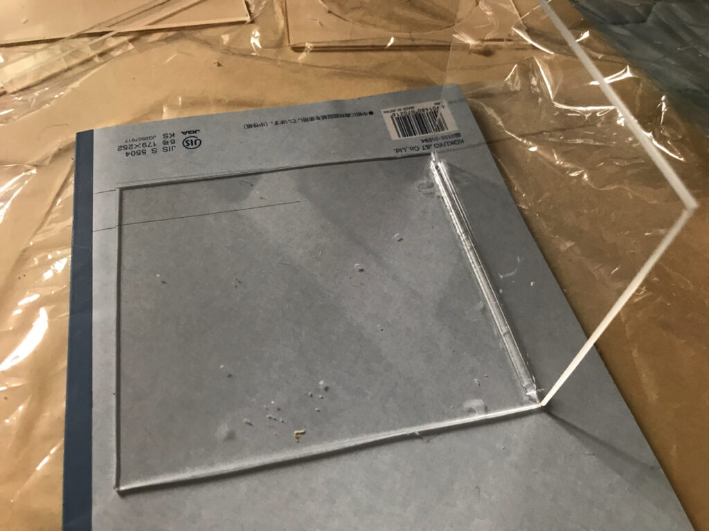 アクリル接着