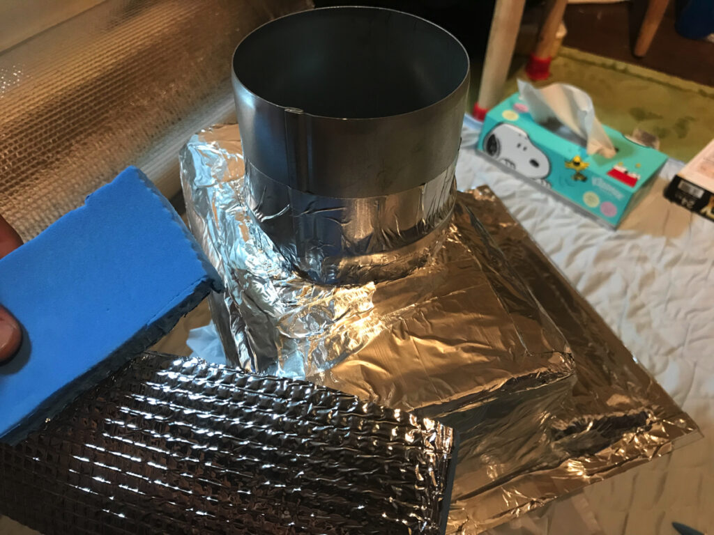製作部品断熱