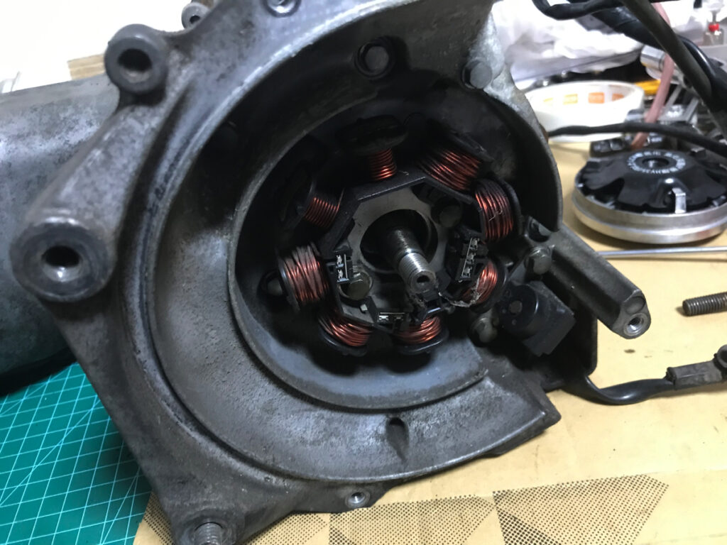 ジェネレーター側分解