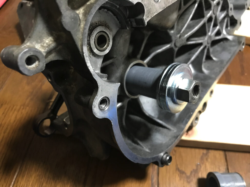 クランクシャフト圧入